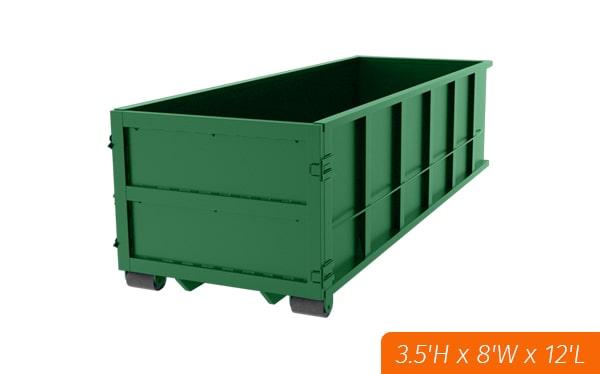 ten yard dumpsters provides 10-yard dumpsters