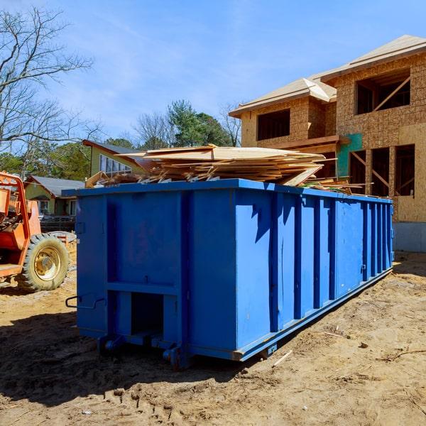 hazardous materials are not allowed in our construction dumpsters, but we can provide a list of acceptable materials